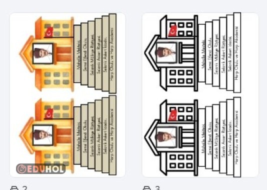 2. SINIF HAYAT BİLGİSİ ATAÜRK'ÜN OKUDUĞU OKULLAR İNTERAKTİF DEFTER ETKİNLİĞİ