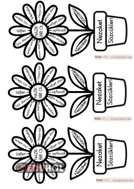 2. sınıf hayat bilgisi nezaket sözcükleri interaktif defter etkinliği