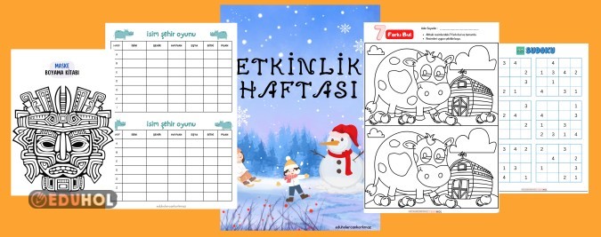 2. SINIF İÇİN ETKİNLİK HAFTASINDA YAPABİLECEĞİMİZ ETKİNLİKLER