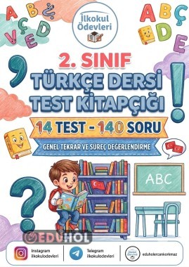 2. SINIF TÜRKÇE DERSİ 14 TEST - 140 SORU