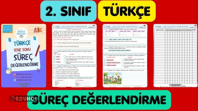 2. SINIF TÜRKÇE DERSİ SÜREÇ DEĞERLENDİRMESİ
