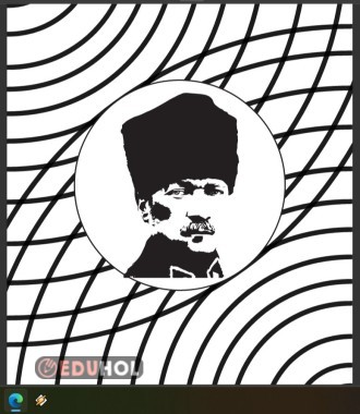 ATATÜRK SİLÜET BOYAMA SAYFALARI