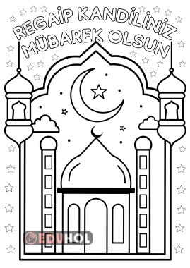 REGAİP KANDİLİ BOYAMA SAYFASI