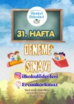 2. SINIF 31. HAFTA DENEME SINAVIMIZ 23 SORULUK KODLAMALI İKİ SAYFALIK