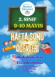 2. SINIF 9-10 MAYIS HAFTA SONU GÜNLÜK ÖDEVLER- 6 SAYFA EMEK İÇERİR.