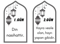 ramazan ayı hadis pano