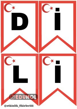 Dilimizin Zenginlikleri Pano Yazısı