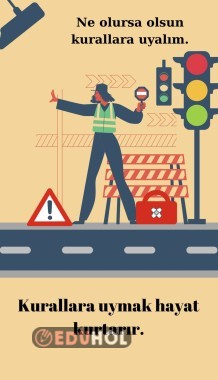 Trafik Kuralları Afiş