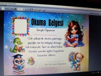 okuma belgesi fotolu kız