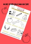 M sesi DİKTE ÇALIŞMASI(Yaz Boya PDF)