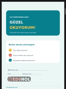 GÜZEL OKUMA ÇALIŞMALARI