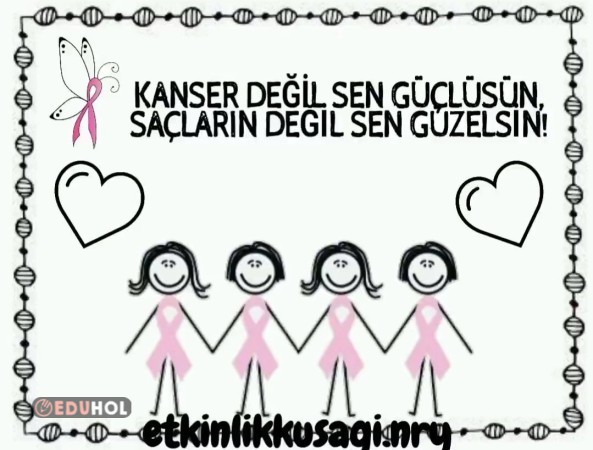 KANSER HAFTASI 12 SAYFA ETKİNLİK