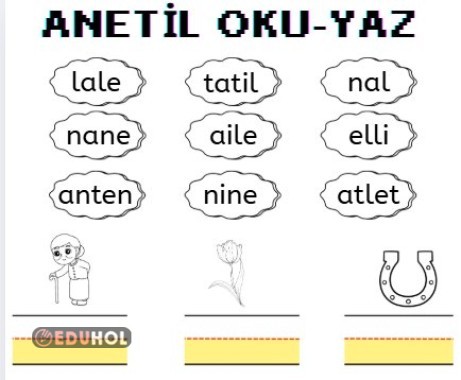 ANETİL Oku-Bul-Yaz