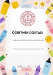 Öğretmen Dosyası Kapak Sayfası