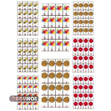 Alfabe ~ İnteraktif Defter Çalışması