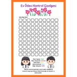 Ev Ödevi Kontrol Çizelgesi