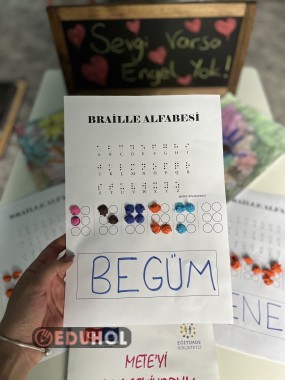 Braille alfabesi etkinliği