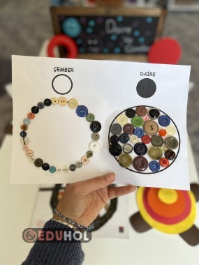 Daire ve çember etkinliği