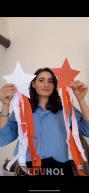 Yıldız cumhuriyet süsü