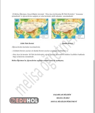 ORTA ASYA’DA KURULAN İLK TÜRK DEVLETLERİ