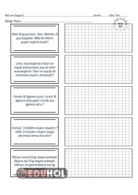 Toplama Ve Çıkarma Problemleri-12