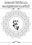 12 MART İSTİKLAL MARŞIMIZIN KABÜLÜ MANDALA