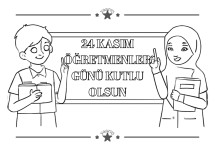 24 KASIM ÖĞRETMENLER GÜNÜ BOYAMA