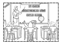 24 KASIM ÖĞRETMENLER GÜNÜ BOYAMA