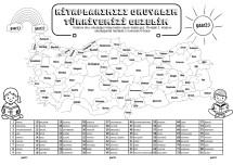İl İl Kitap okuma Formu (Siyah-Beyaz)