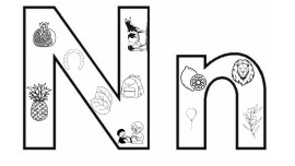 N sesi boyama etkinliği