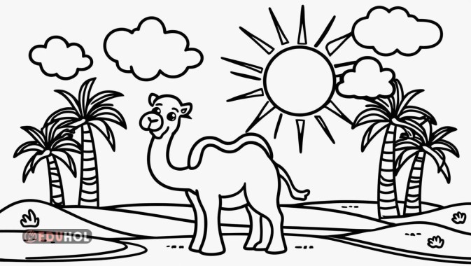 D SESİ DEVE BOYAMA 2