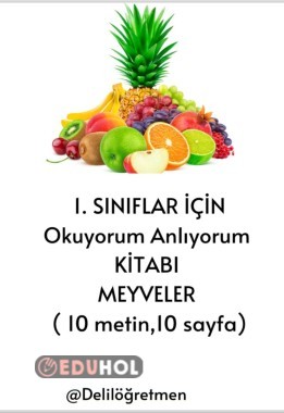 1.siniflar için 10 metin 10 sayfa okuduğunu anlama