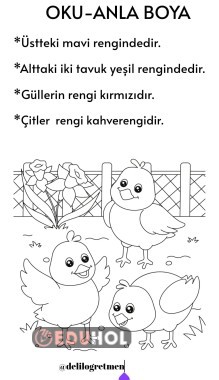 Oku Anla Boya ( tavuk)