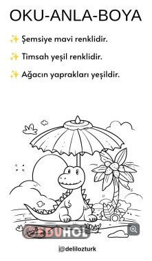 Oku Anla Boya ( Timsah)