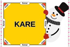 ŞEKİLLER DUVAR PANOSU