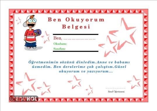 Okuma belgeleri