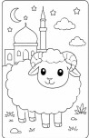 Kurban bayramı boyama