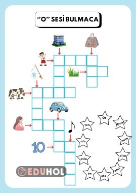 ‘’O’’ SESİ BULMACA ETKİNLİĞİ