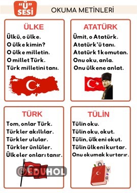 “Ü” SESİ OKUMA METİNLERİ