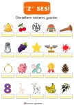 “Z” SESİ GÖRSEL DİKTE