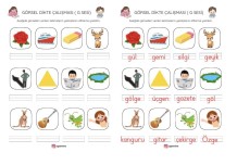 G SESİ GÖRSEL DİKTE ÇALIŞMASI VE CEVAP ANAHTARI