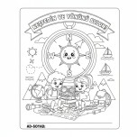 Yönlerimiz Boyama Sayfası