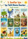 1. Sınıflar Yaz Tatili Okuma Önerileri