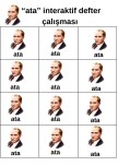 Ata kelimesi defter çalışması