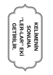 DE ve Kİ'nin YAZIMI PANO