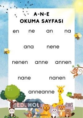 A-N-E okuma sayfası