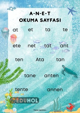 A-N-E-T okuma sayfası