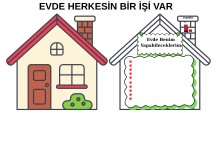EVDE HERKESİN BİR İŞİ VAR