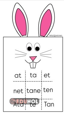 T harfi oku işaretle