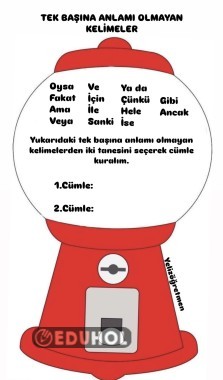 Tek Başına Anlamı Olmayan Kelimeler